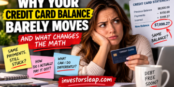 Why Your Credit Card Balance Barely Moves and What Changes the Math
