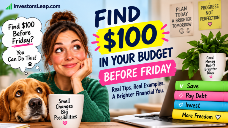 Find $100 in Your Budget Before Friday