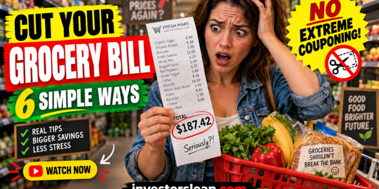 6 Ways to Lower Your Grocery Bill Without Extreme Couponing